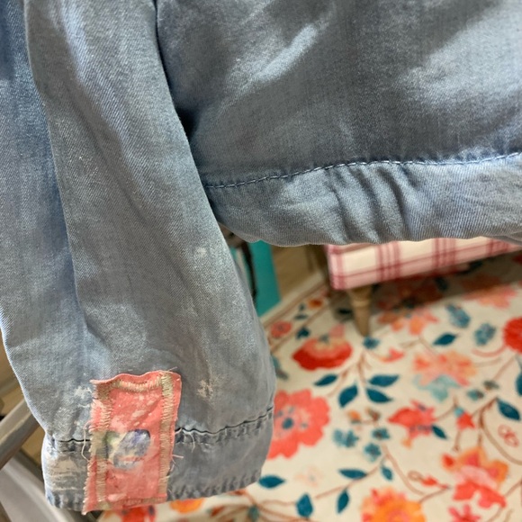 SO FUN! Black Tape upcycle tencel jacket XL - Picture 5 of 10